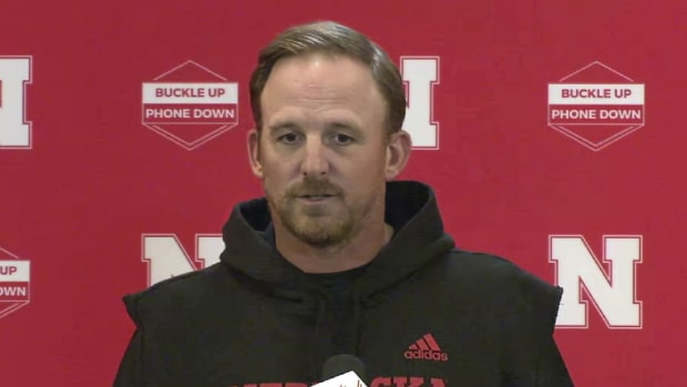 Marcus Satterfield 2023 Nebraska football Northern Illinois week